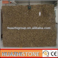 xiamen cheap Giallo Fiorito granite countertop slabs for kitchen